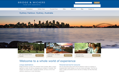 Bridge & Wickers / The Ultimate Travel Company